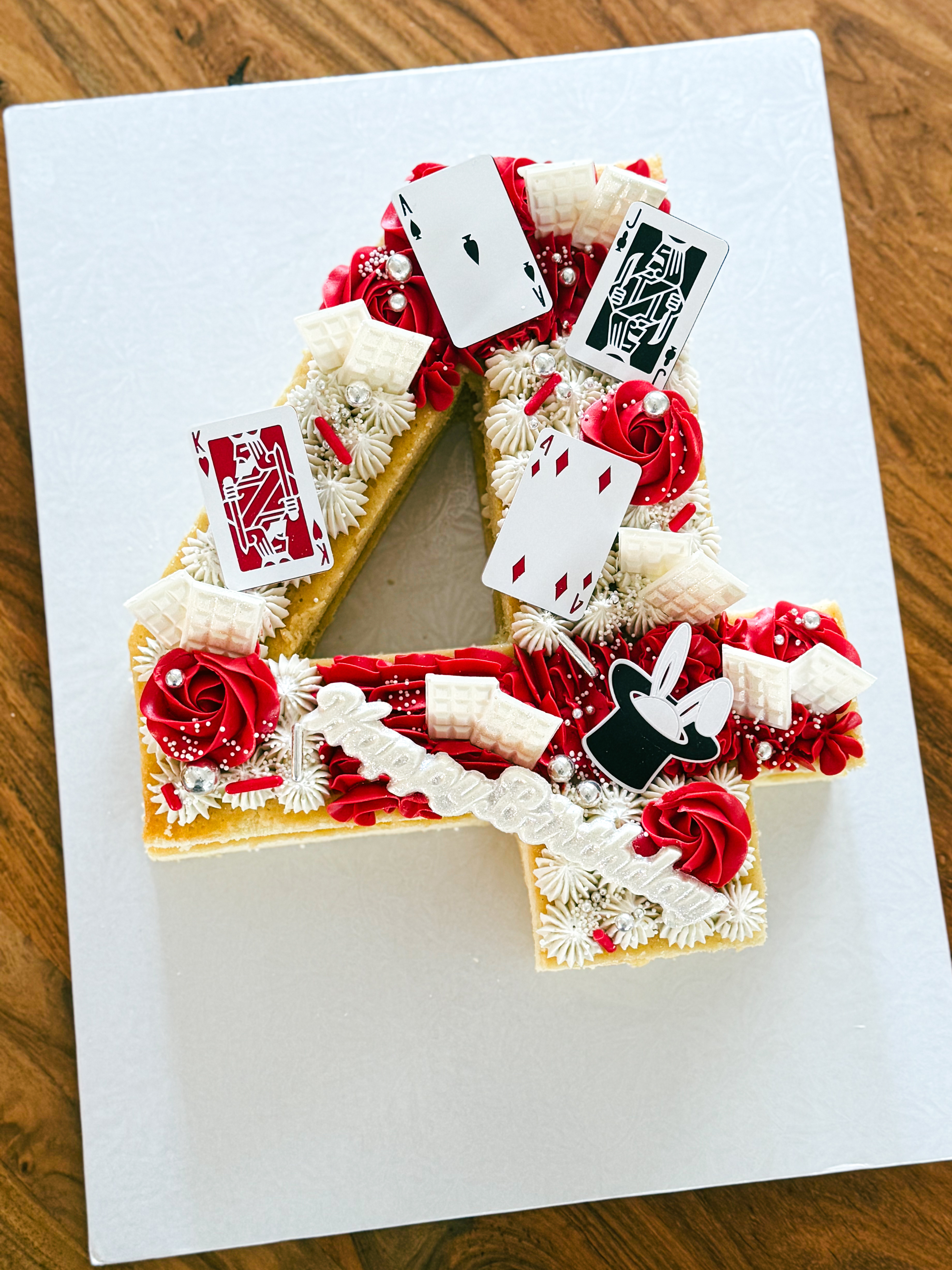Number & Letter Cakes